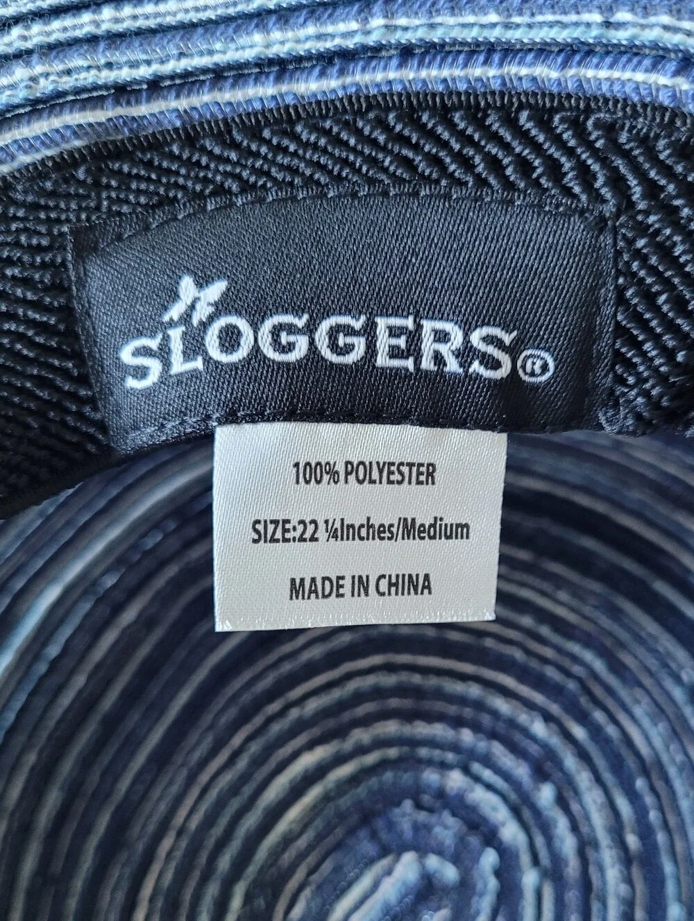 Sloggers Wide Brim Braided Sun Hat w/ Wind Lanyard, UPF 50+